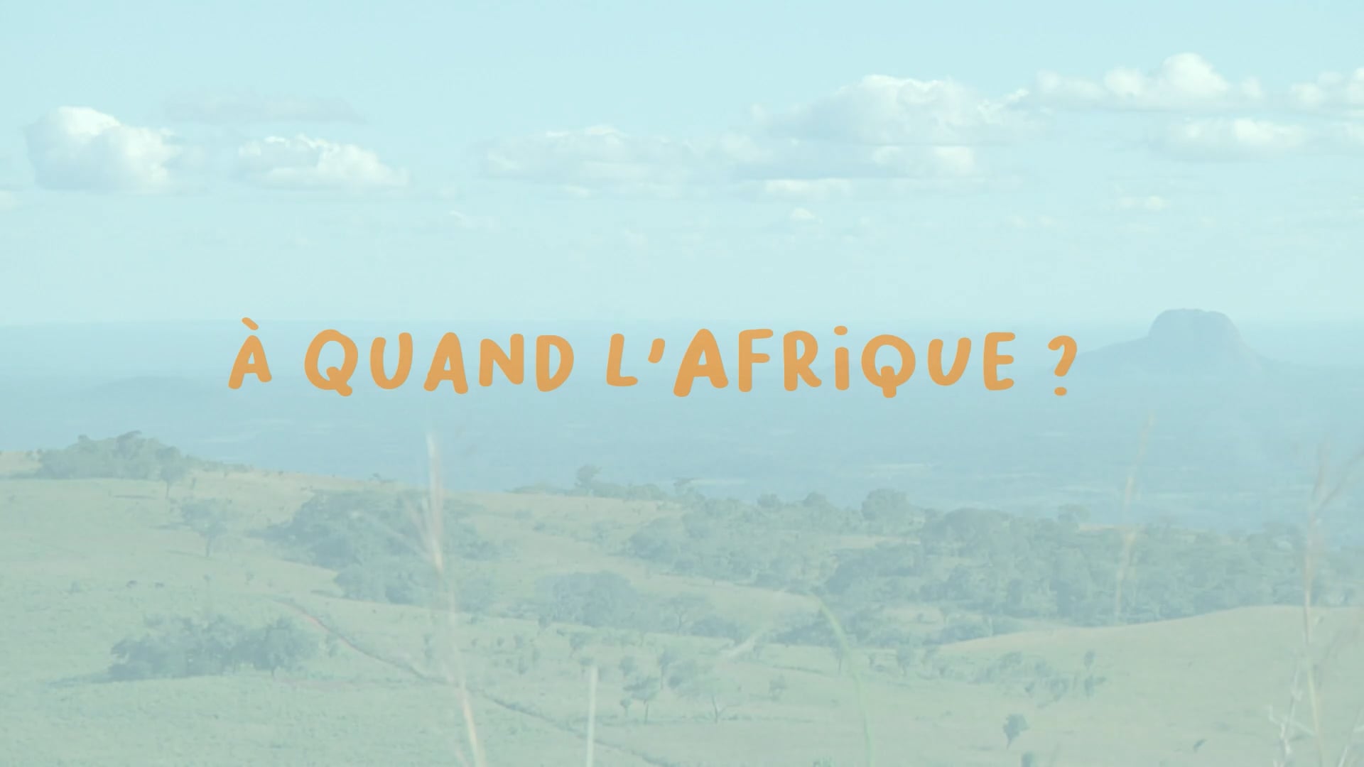 Quand L Afrique Trailer Vosteng On Vimeo