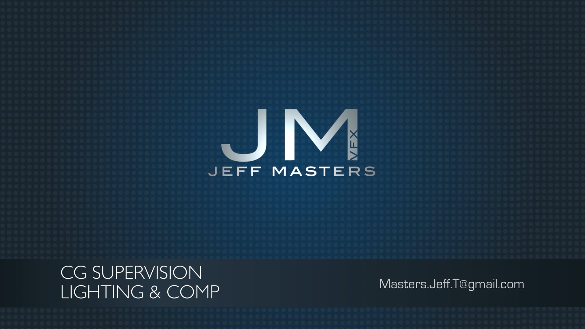 Jeff Masters Demo Reel 2023