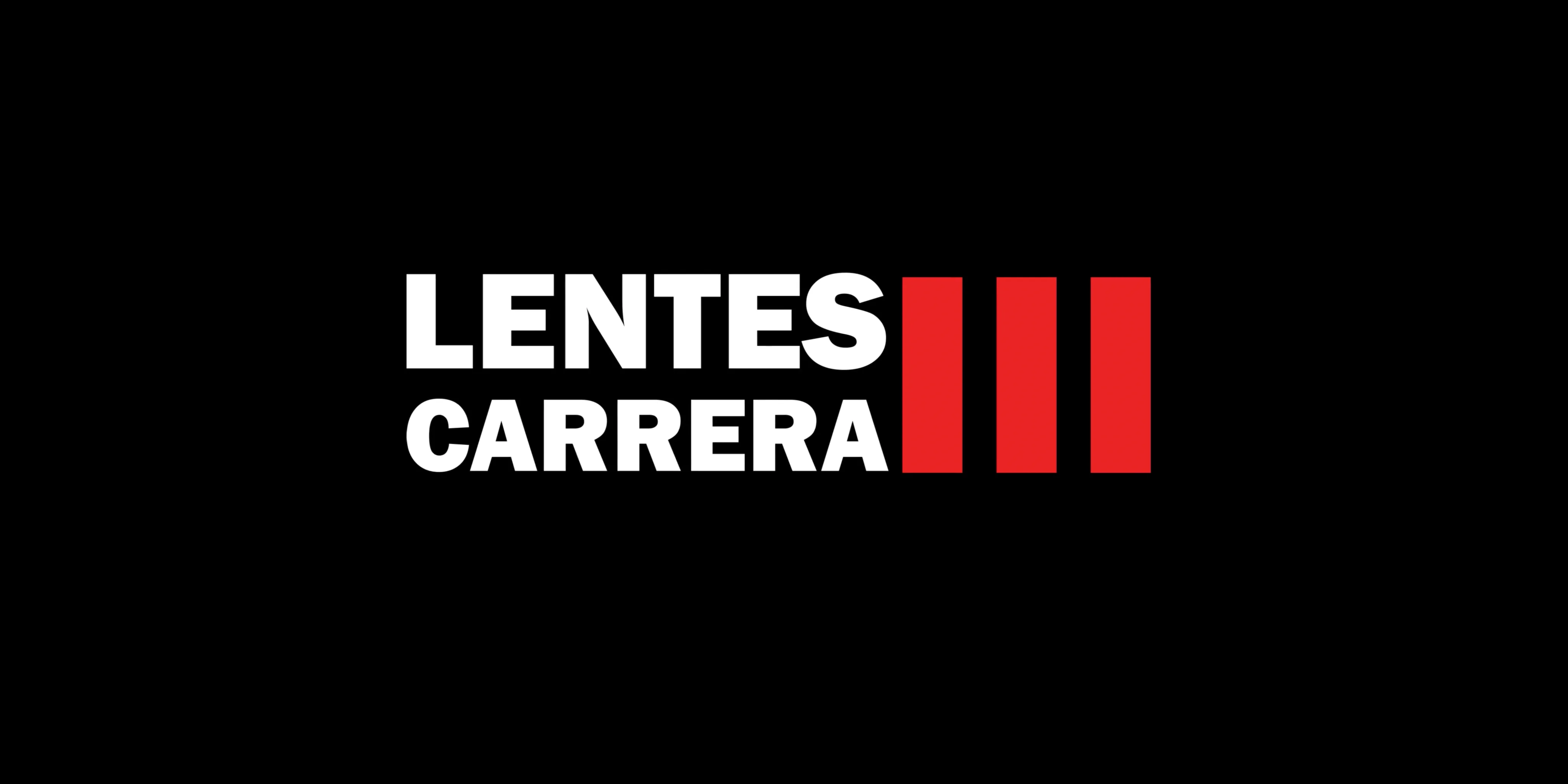 Letra de lentes online carrera