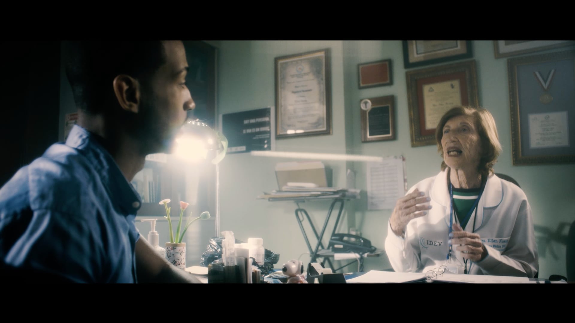 United Nations AIDS "Barber"