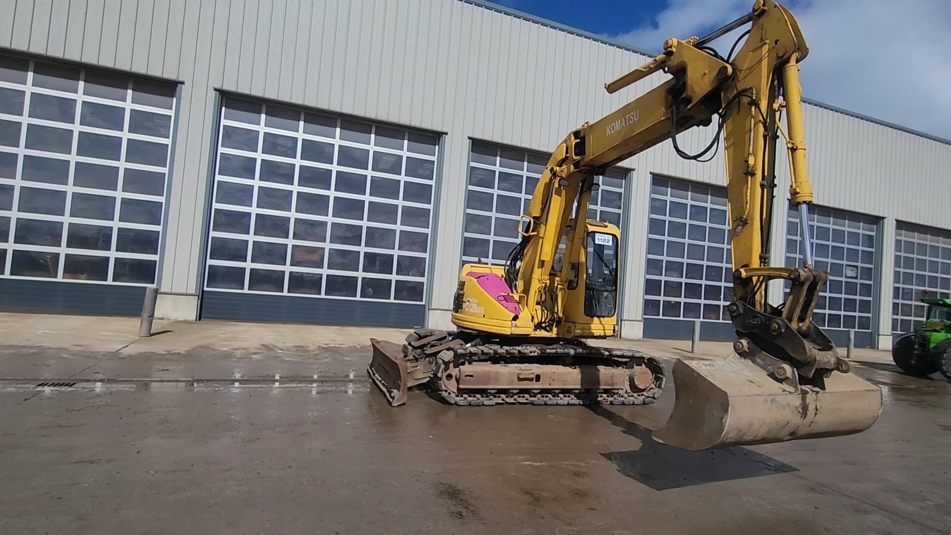 Komatsu PC128UU-1 - Dromore April 23 on Vimeo