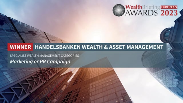 Handelsbanken Recognised For Marketing, PR Campaign placholder image