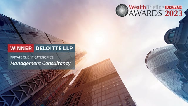Deloitte Awarded Management Consultancy Category Winner  placholder image