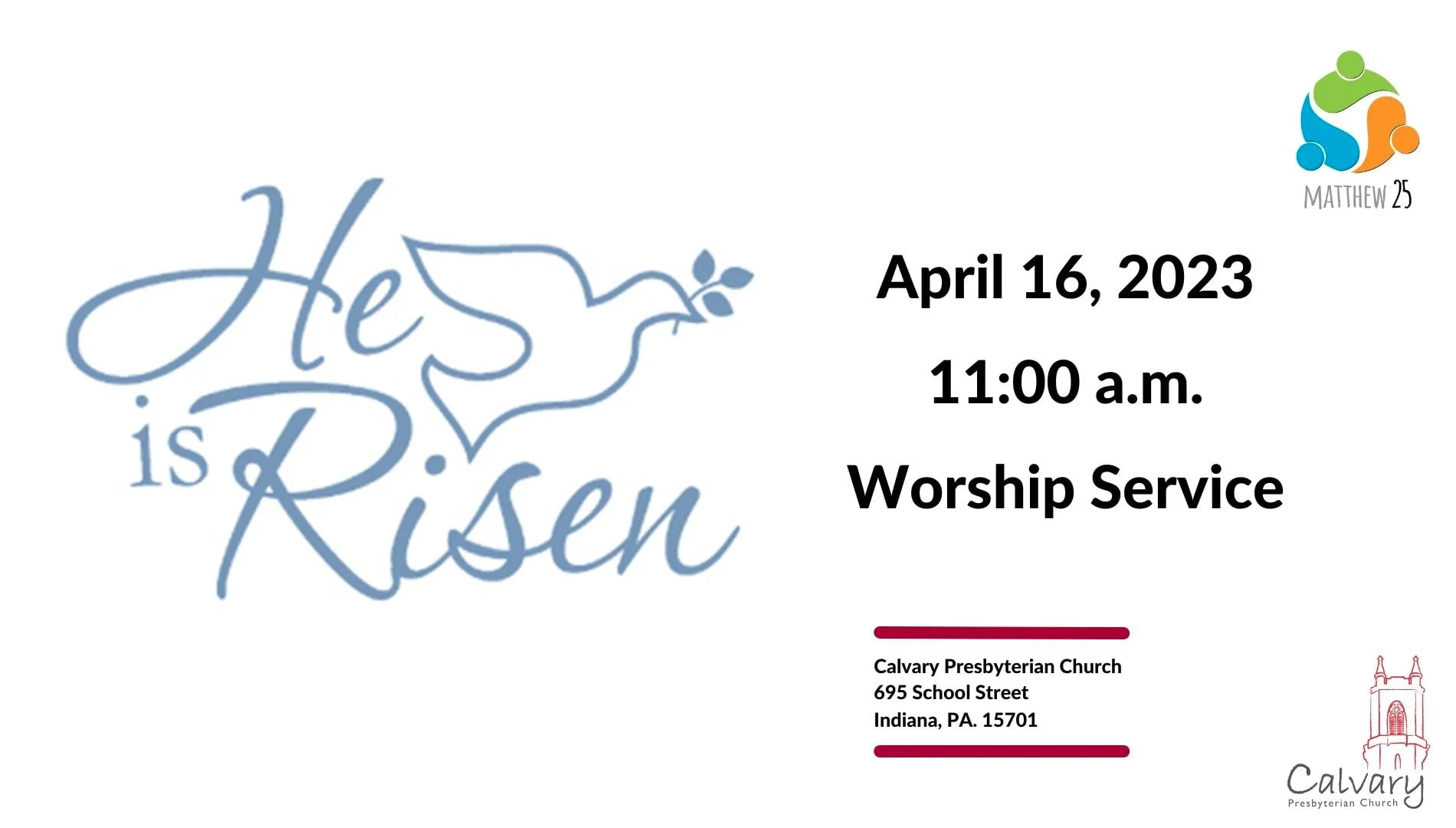 Calvary Presbyterian Church PC(USA) on Vimeo