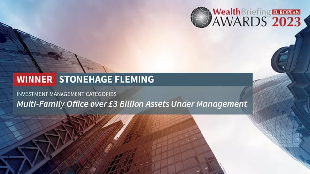 Stonehage Fleming Awarded Best MFO Over £3 Billion AuM  placholder image