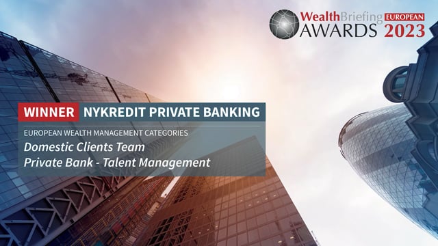 Nykredit's Private Bank Achievements Shine Through placholder image