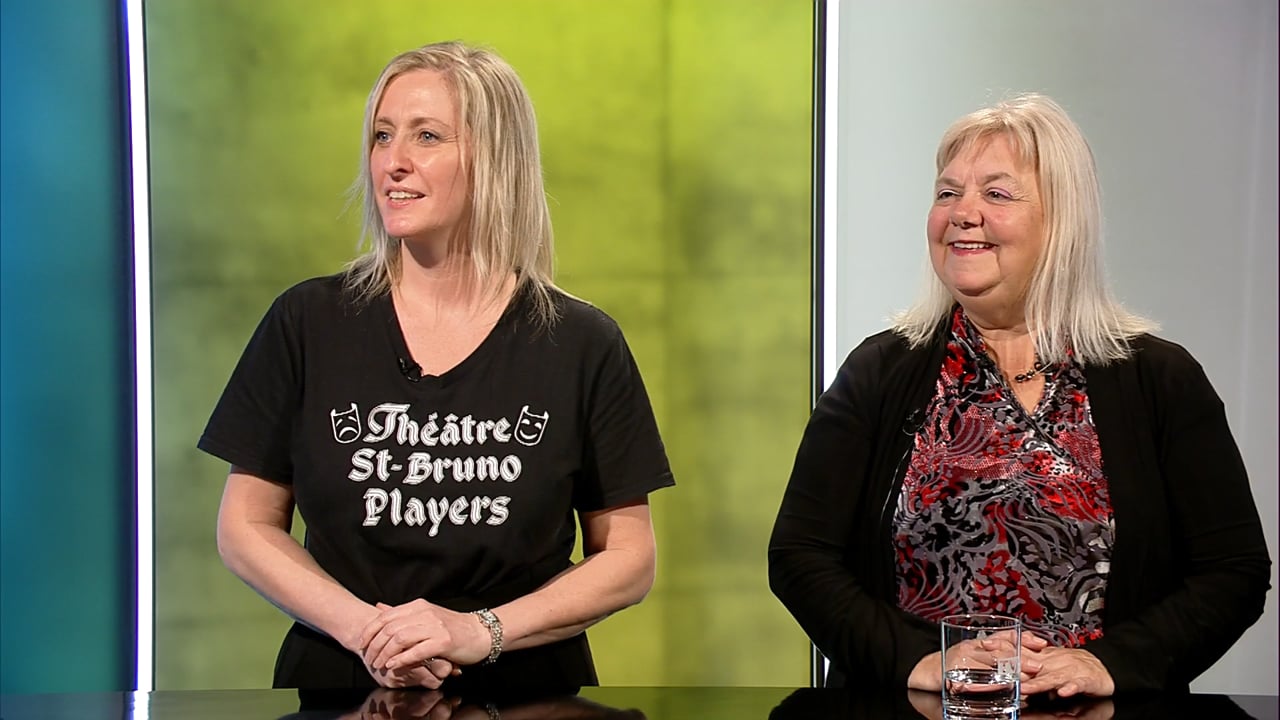 TVRS RS360 Francine Cormier, membre de la troupe StBruno Players