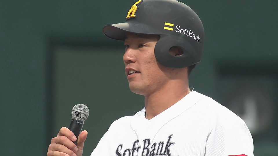 【ファーム】4月14日 ホークス・増田珠選手 若鷹スピーチ