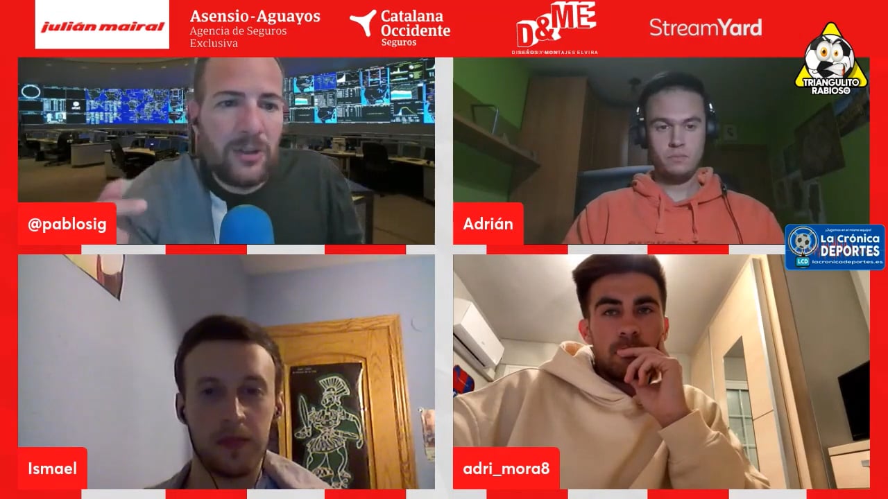 (Jornada 28 - 3ª División) TERTULIA UD BARBASTRO / Fuente: Canal YouTube El Triangulito Rabioso