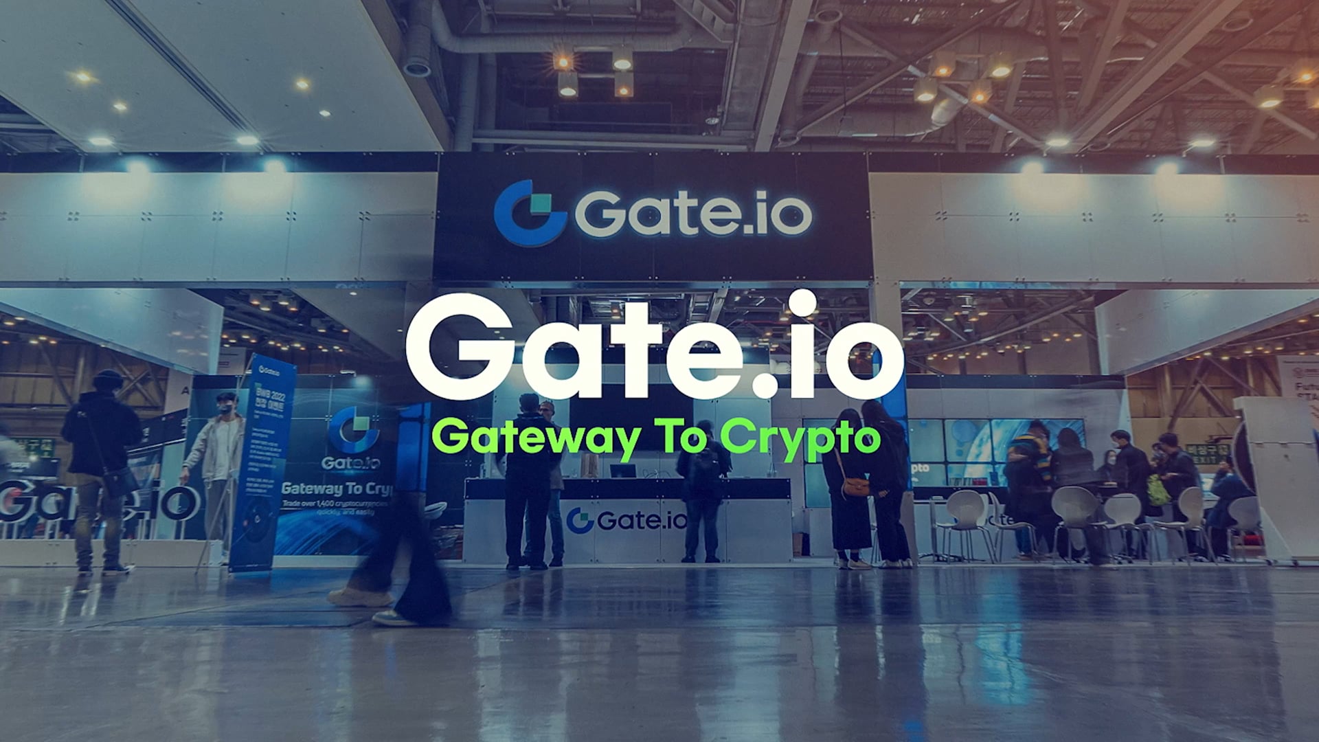 블록체인 GATE.IO 행사 스케치 영상