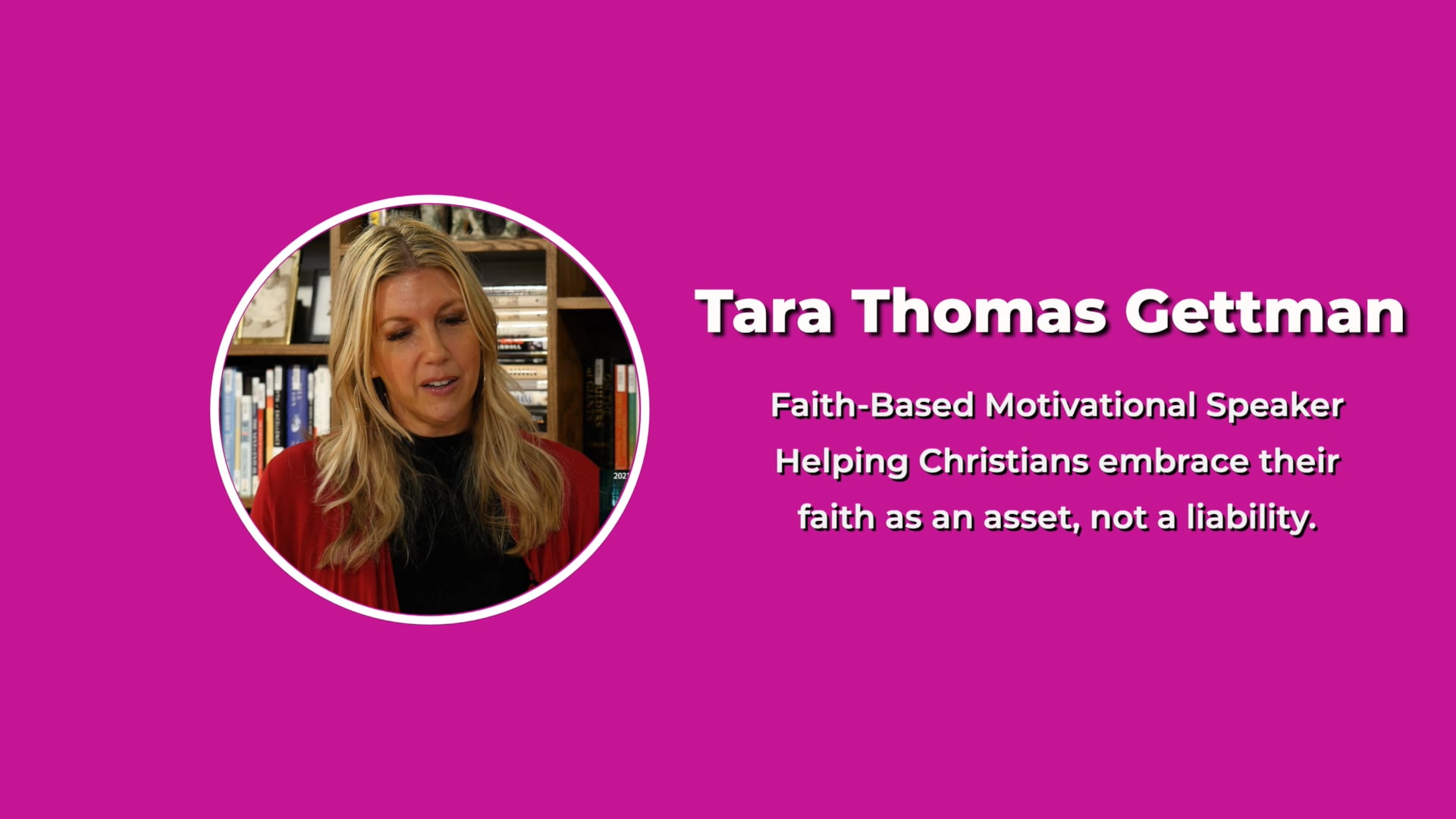 Promotional video thumbnail 1 for Faith-based Female Empowerment Speaker