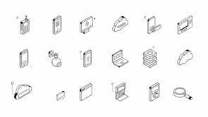 Animated Security Icon Set, an Outline Icon by Vectors Market (Thumbnail 7 of 7)