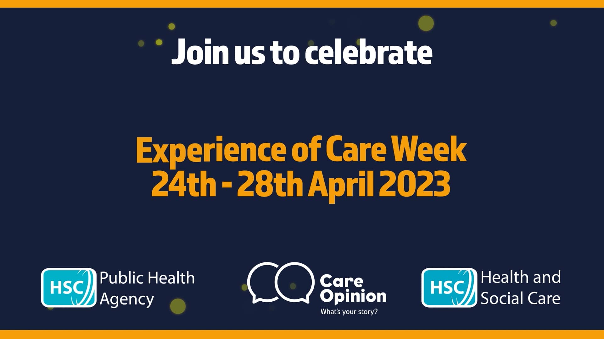 Experience Of Care Week On Vimeo