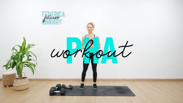 PHA Workout con Pesi – Rassoda, Definisci e Modella programma di 12 settimane