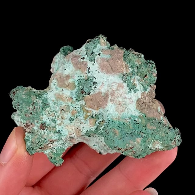 Malachite with Copper