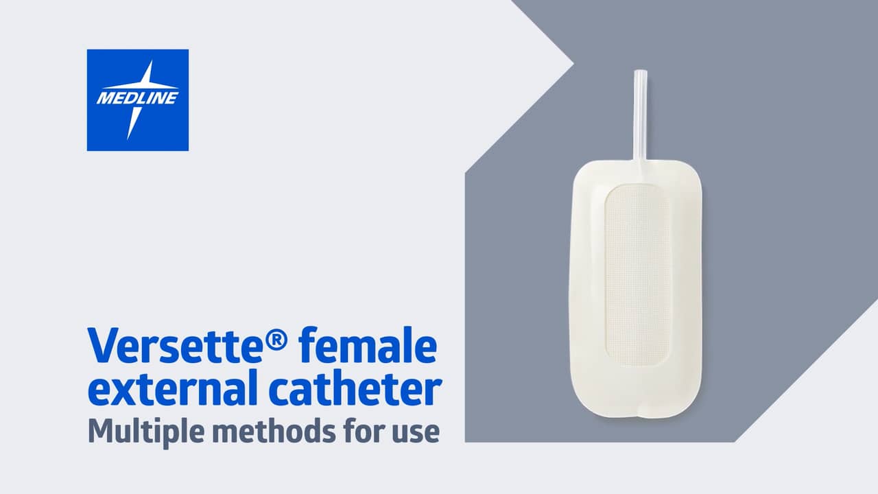 Versette female external catheter instructions for use on vimeo