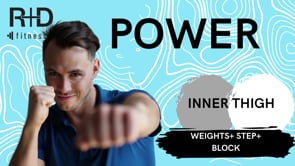 Inner thigh Power (weights+step+block) 41423