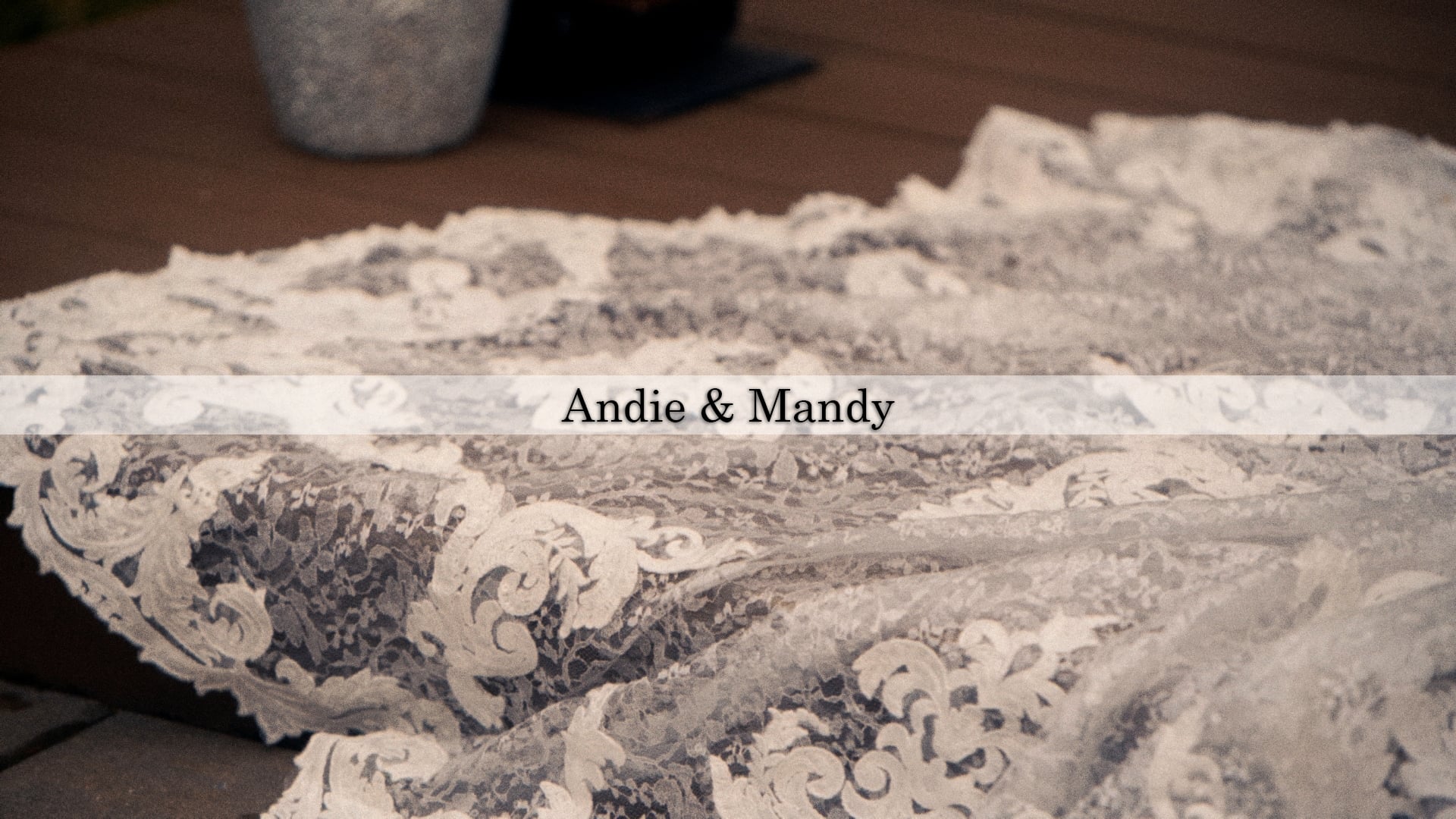 Andie & Mandy's Wedding Trailer