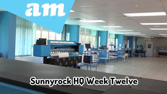 Week Twelve 2023 Vlog of Sunnyrock HQ, Showroom New Installed Ceiling Boards and Decorations