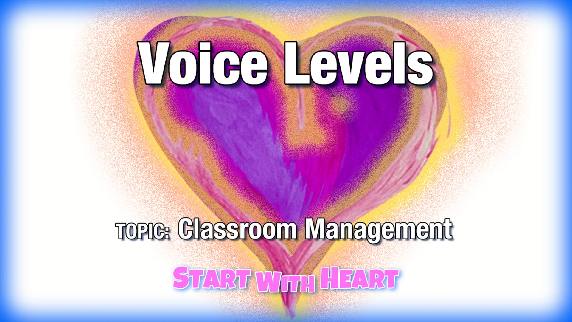 Voice Levels (classroom management)