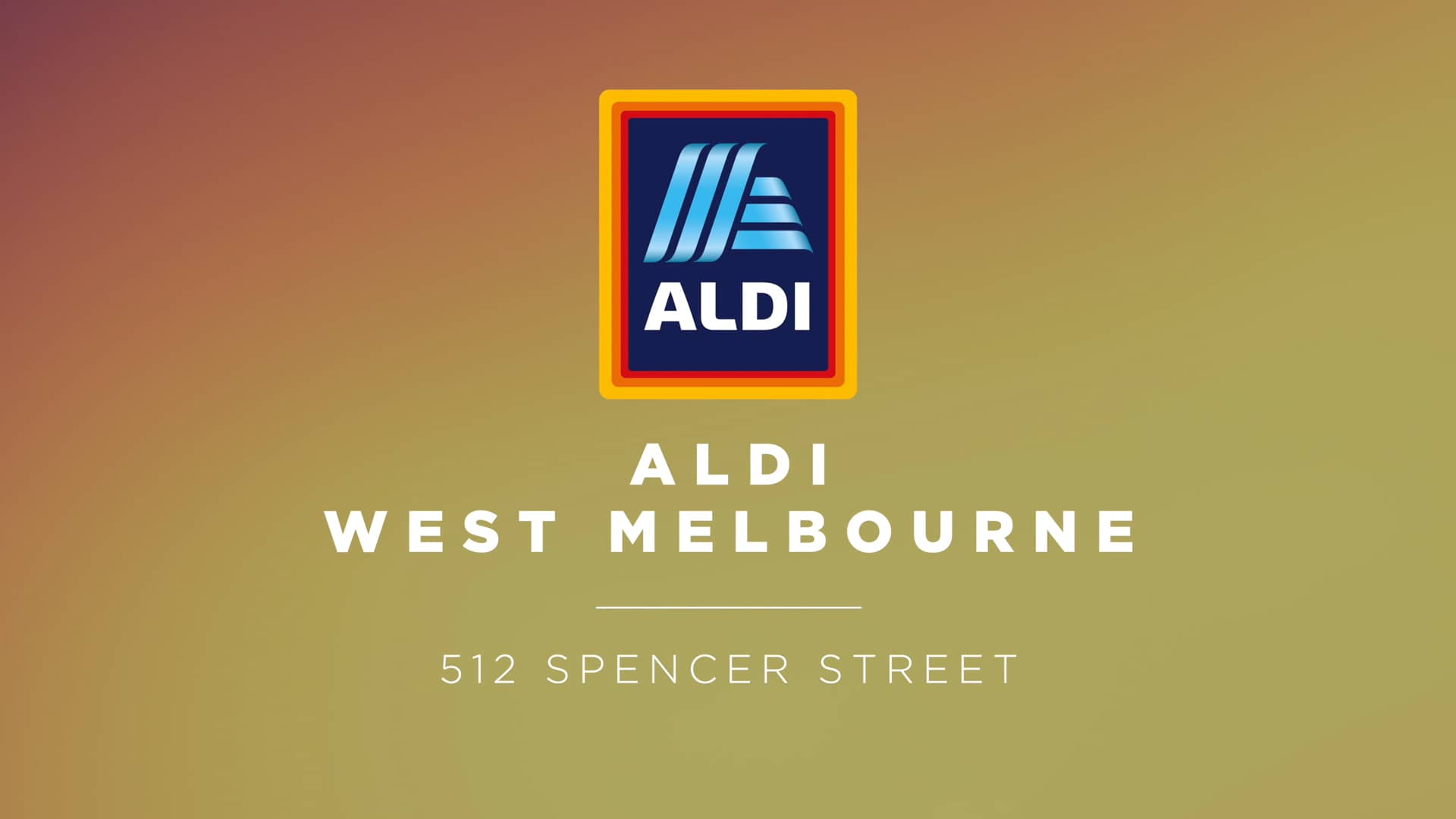 FOR SALE ALDI West Melbourne Stonebridge & Colliers on Vimeo