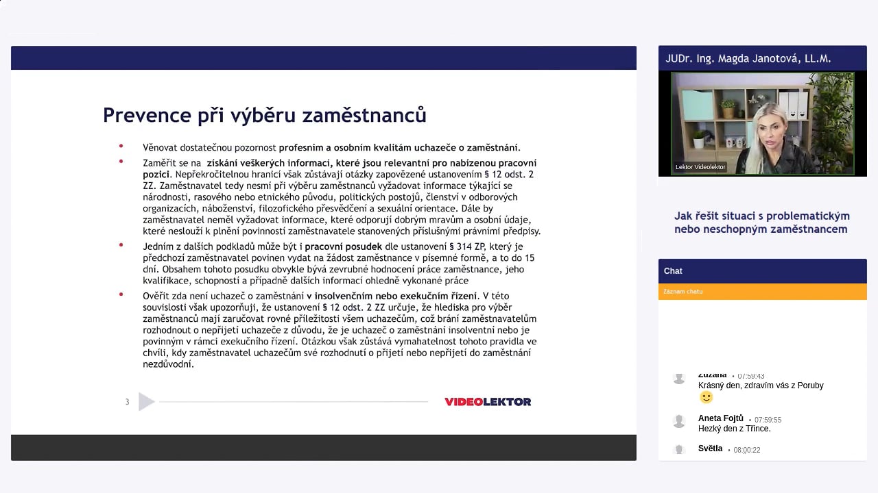 Jak se vypořádat s problematickým nebo neschopným zaměstnancem