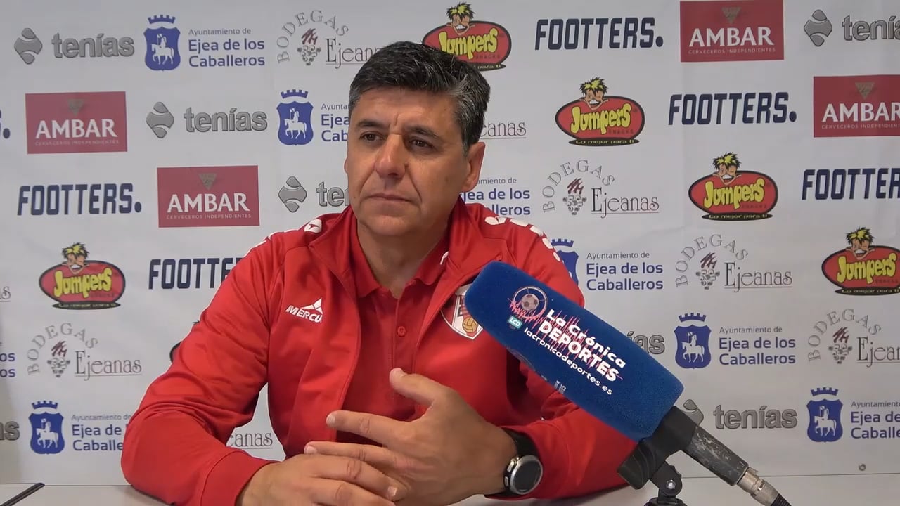 JOSETE (Entrenador Barbastro) SD Ejea 0-2 UD Barbastro / Jornada 29 / 3ª División