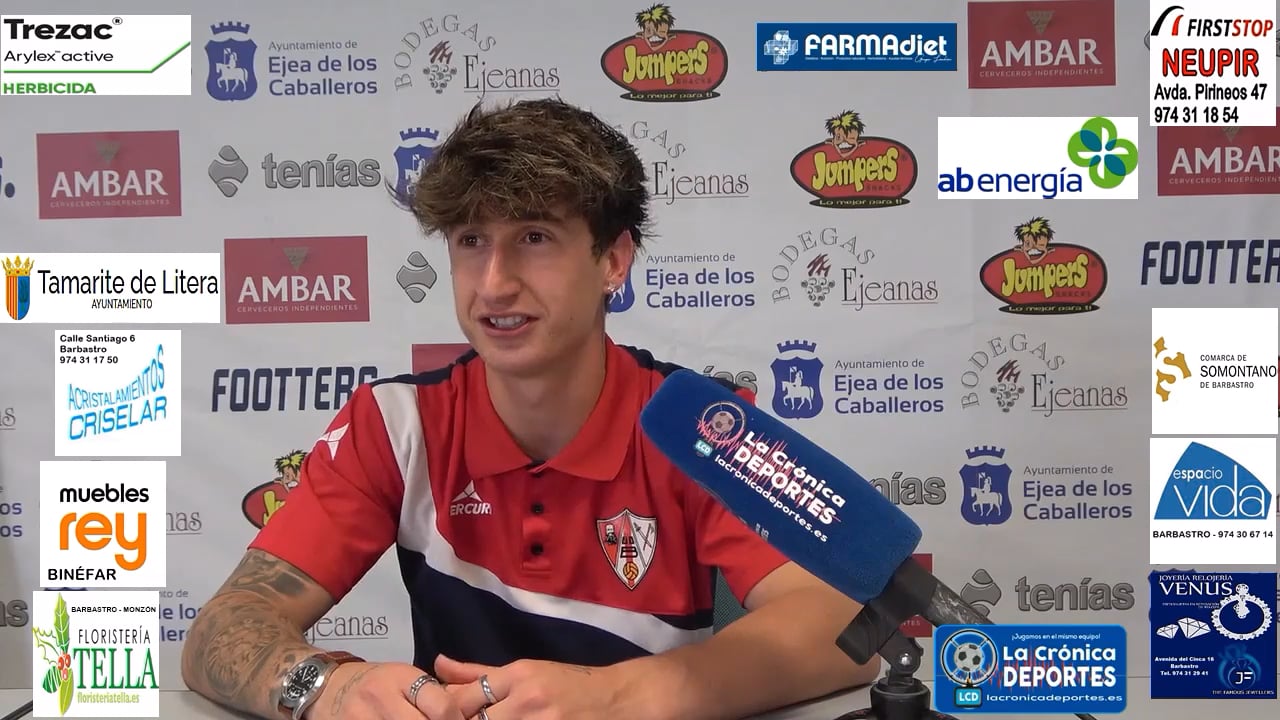 BOCARDO (Jugador Barbastro) SD Ejea 0-2 UD Barbastro / Jornada 29 / 3ª División