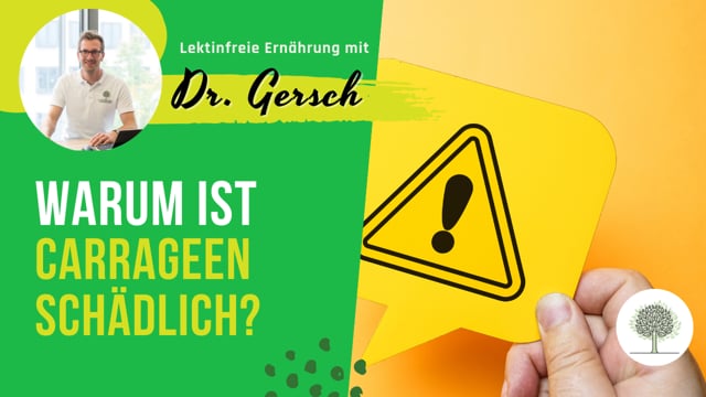 Warum ist Carrageen (Caragenan, Carragheen), ein Rotalgenextrakt, schädlich?