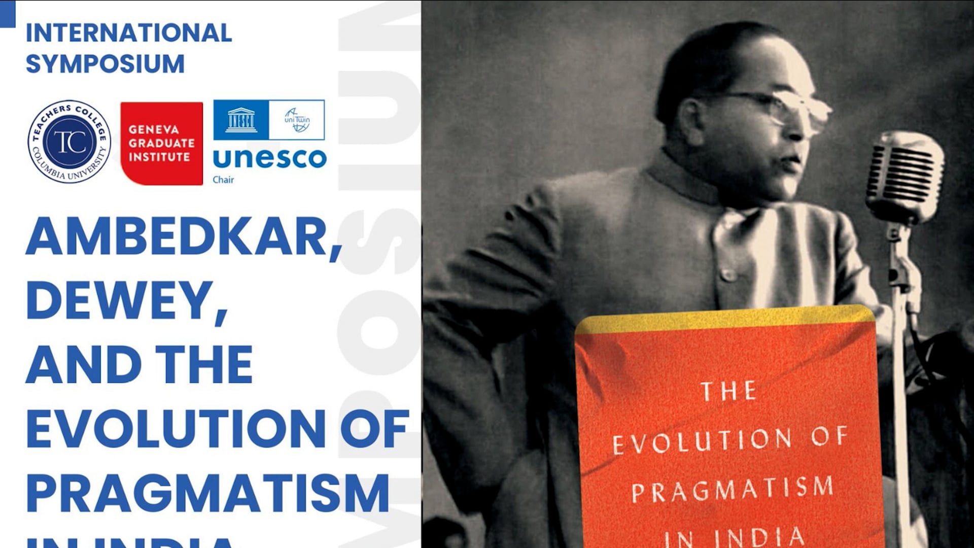 (EN) Ambedkar, Dewey, and the Evolution of Pragmatism in India - 30 April 2023