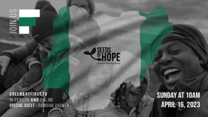 Special Message: Seeds of Hope