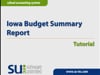Iowa Budget Summary Report