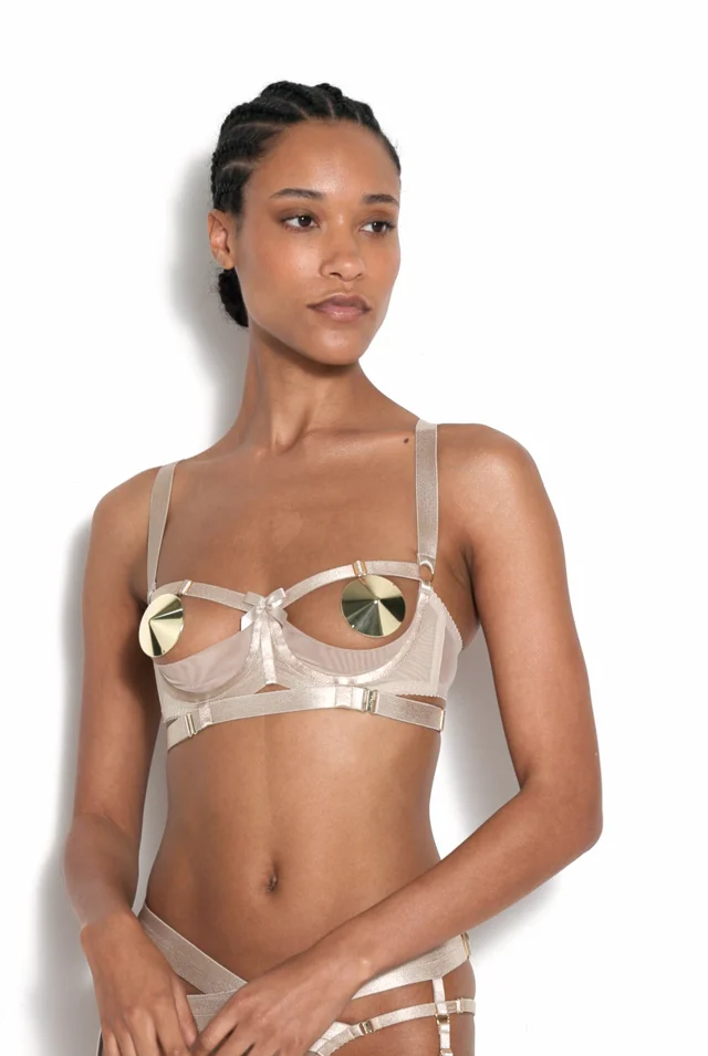 Gia Shelf Bra - Cream / SS