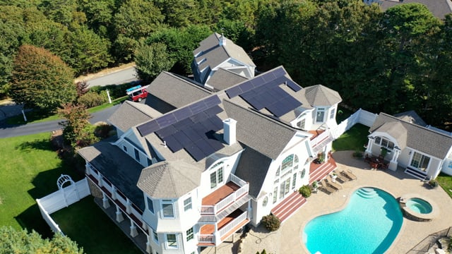 Drone Shot - Beacon Solar System