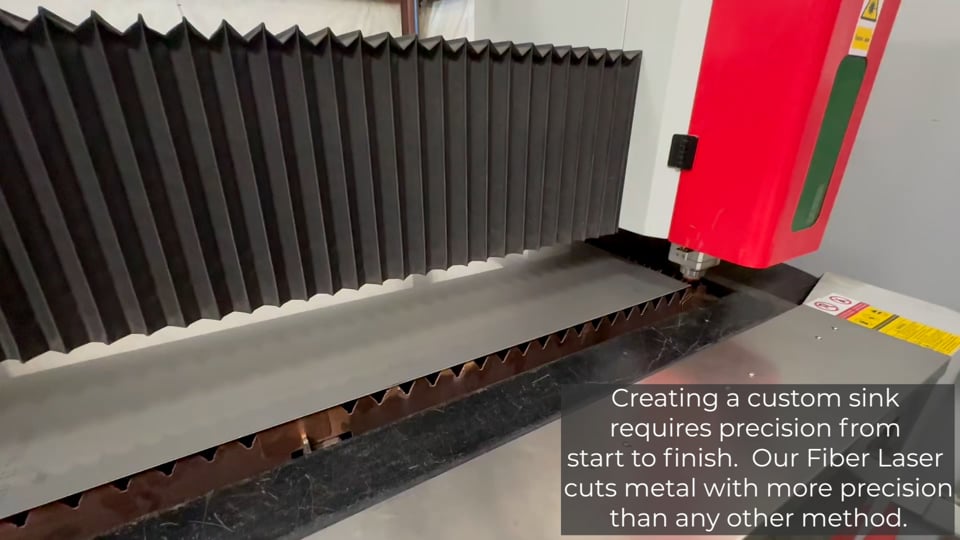 From a Sheet of Metal to a Finished Custom Sink