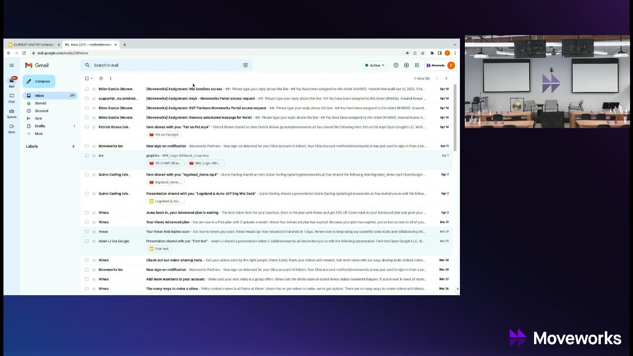 Test stream on Vimeo