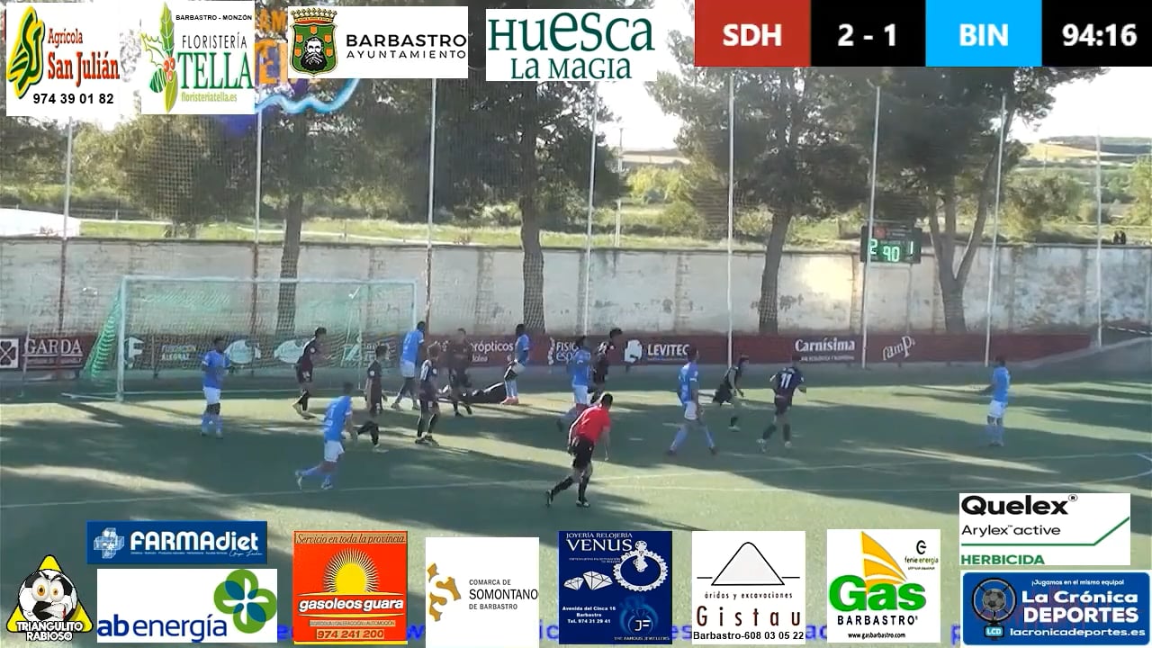 (RESUMEN Y GOLES) SD Huesca B 2-1 CD Binéfar / Jornada 29 / 3ª Divisióngg