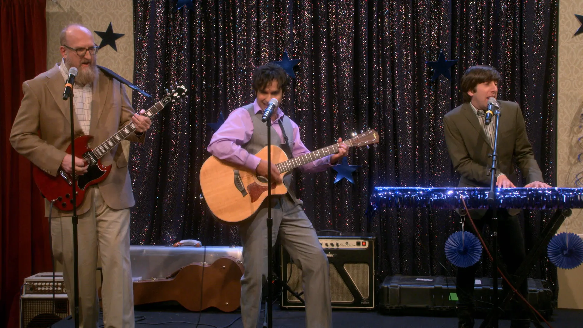 THE BIG BANG THEORY "Footprints on the Moon" Rock Band Promo Campaign