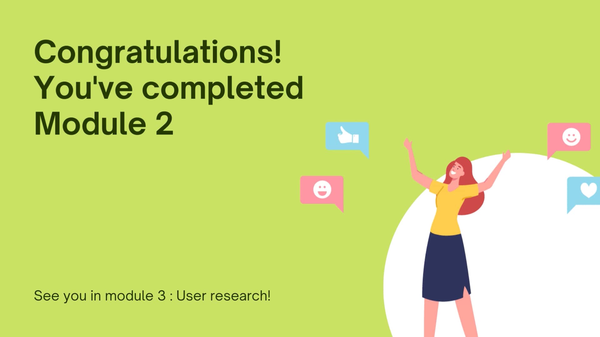Module 2 Congrat! on Vimeo
