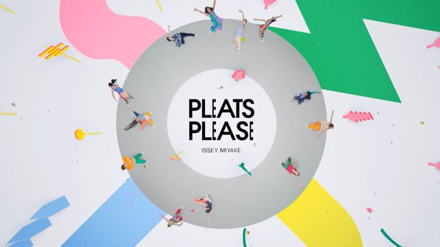 PLEATS PLEASE ISSEY MIYAKE: MONTHLY COLORS : MAY, PATH full ver. 01