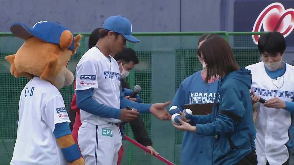 【ファーム】4月18日 ファイターズ・中島卓也選手 ヒーローインタビュー