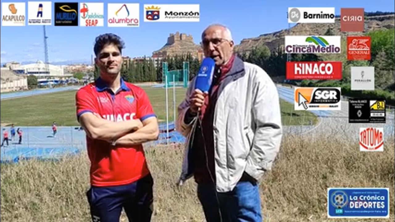 DIEGO ALTEMIR DIRECTOR TÉCNICO DEL CENTRO ATLÉTICO HINACO MONZÓN