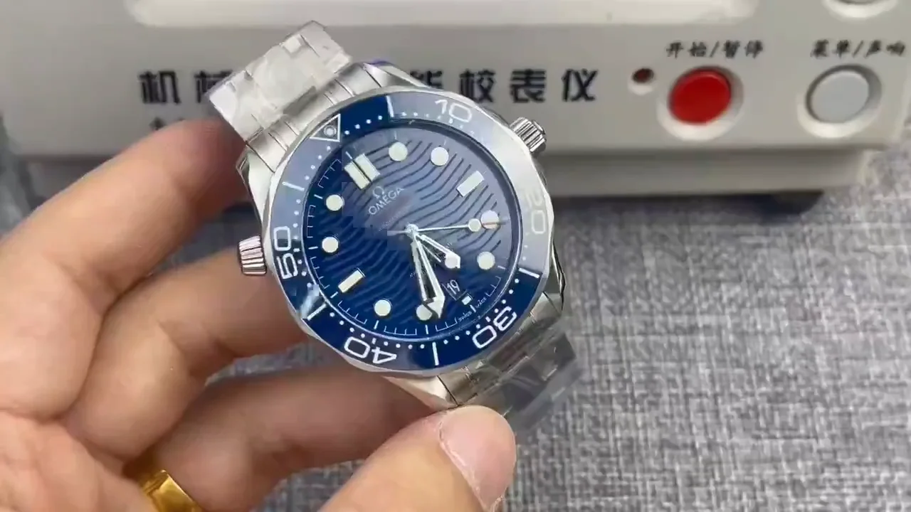 VSF Seamaster Diver 300M Blue Ceramic Blue Dial