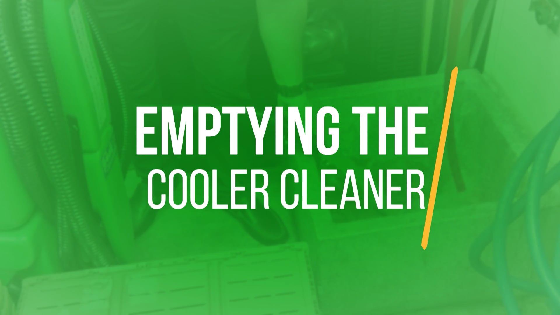 Emptying and Rinsing - video thumbnail