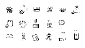 Animated Finance Icon Set, an Outline Icon by Vectors Market (Thumbnail 8 of 8)