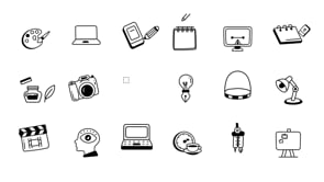 Graphic Design Icon Set, an Outline Icon by Vectors Market (Thumbnail 8 of 8)