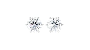 4.00 ct. t.w. Moissanite Stud Earrings in Sterling Silver
