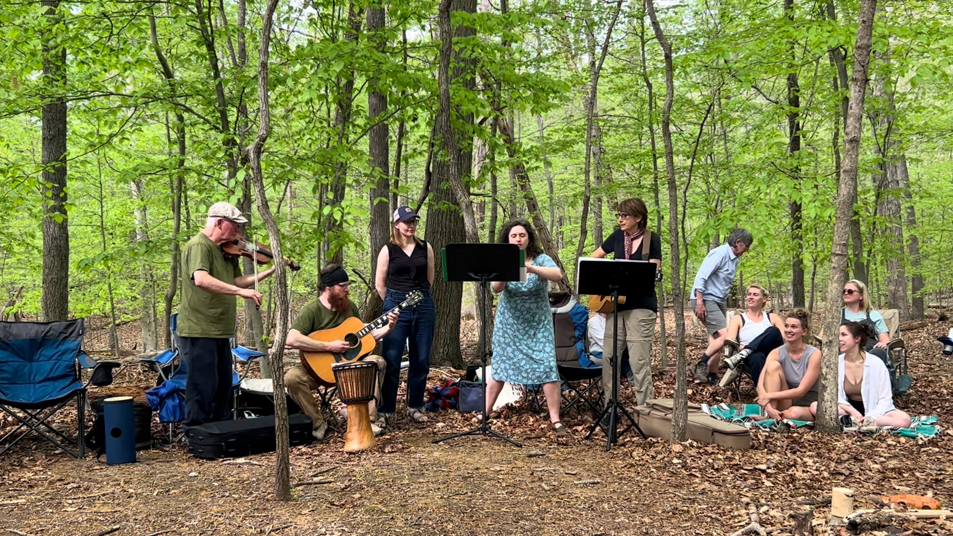 AJHC singing The Wallin' Jennys "Wildflowers"