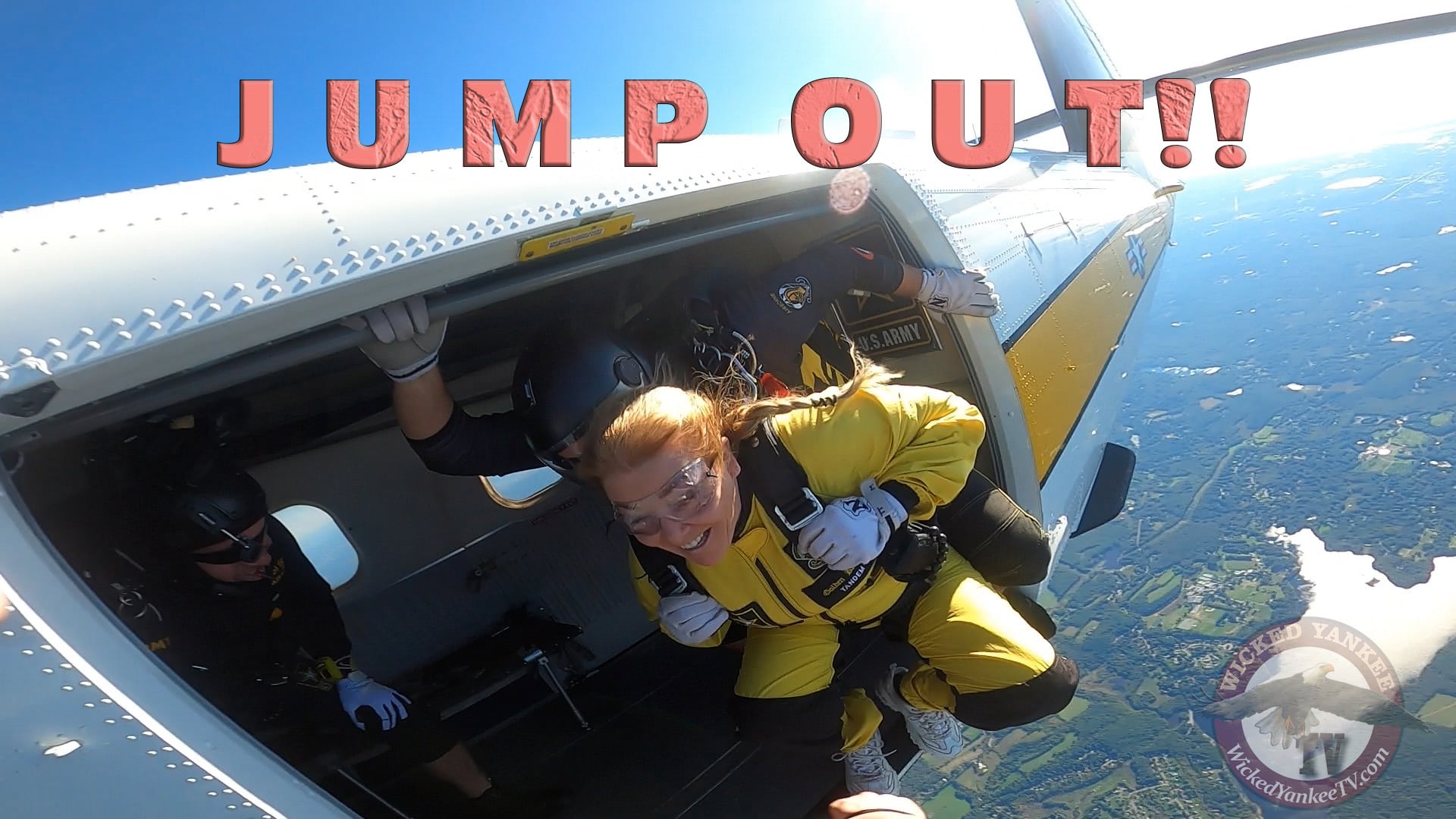 JUMP OUT OF THE PLANE!!