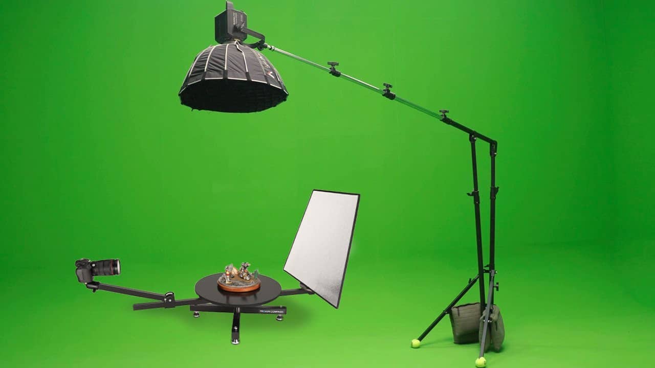 proaimtelescopicoverheadboomlightstandforphotographyadapts